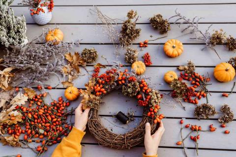 Fall wreaths