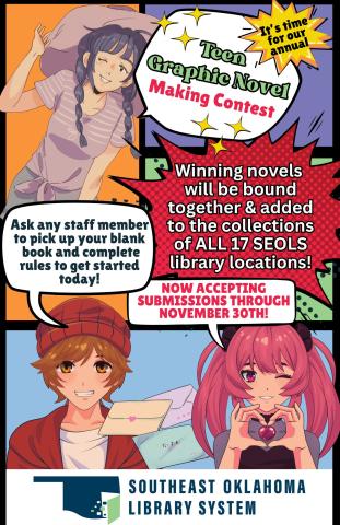 Teentober Graphic Novel Contest