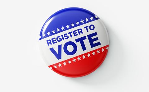 Register to Vote at the Library