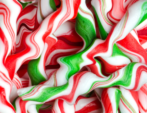 Candy Cane Slime