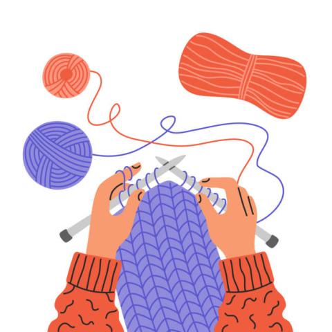 Knitting Clip Art